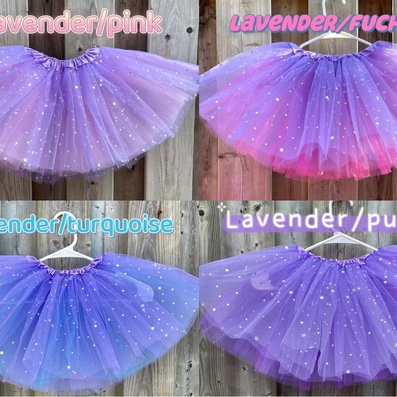 SPARKLE Two tone tutu 4 full layer - Picture 3 of 10